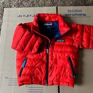Patagonia Red Puffer Jacket